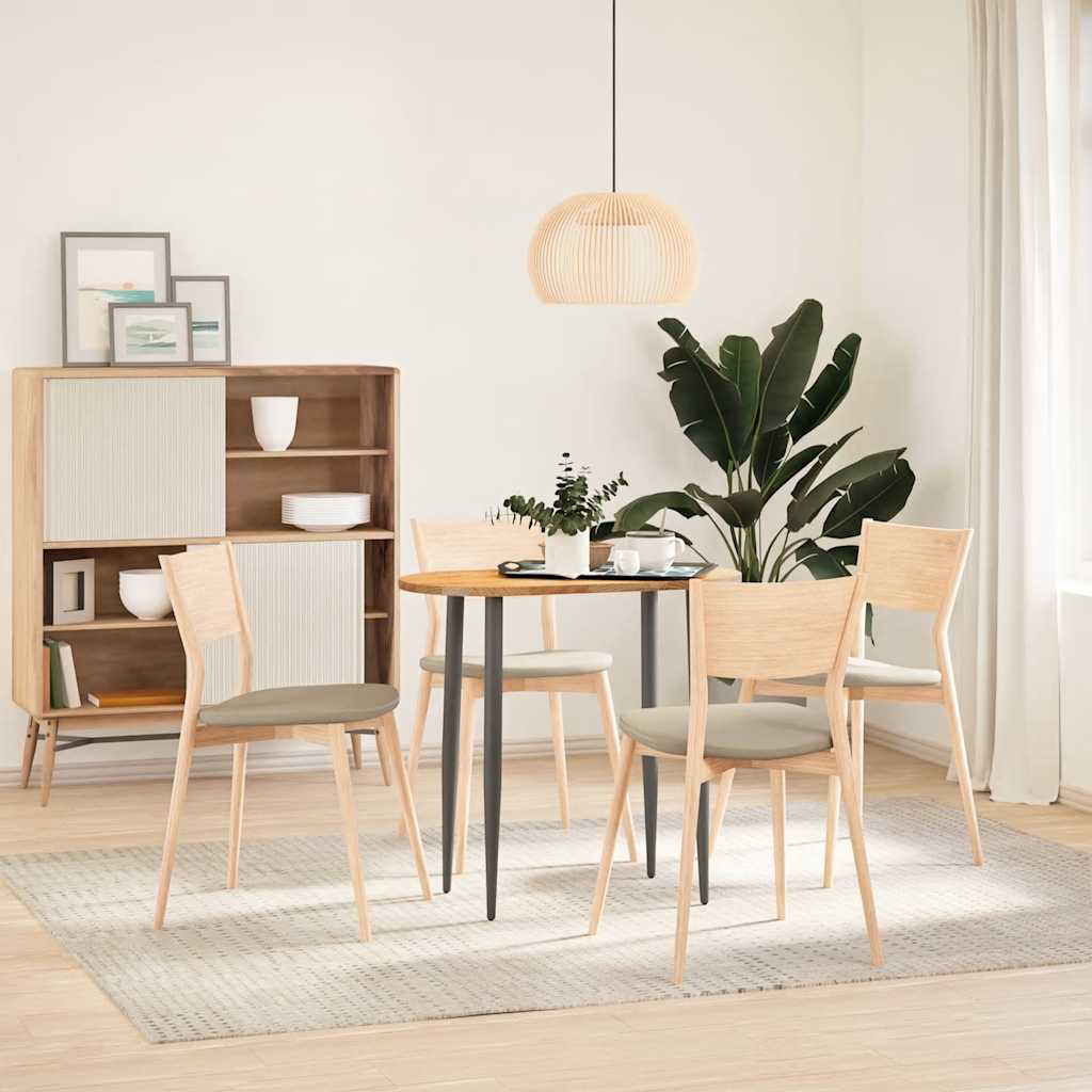 vidaXL Επιτραπέζια επιφάνεια Ανοιχτό Καφέ 80x40x2 εκ. Ξύλο Δρυός Οβάλ