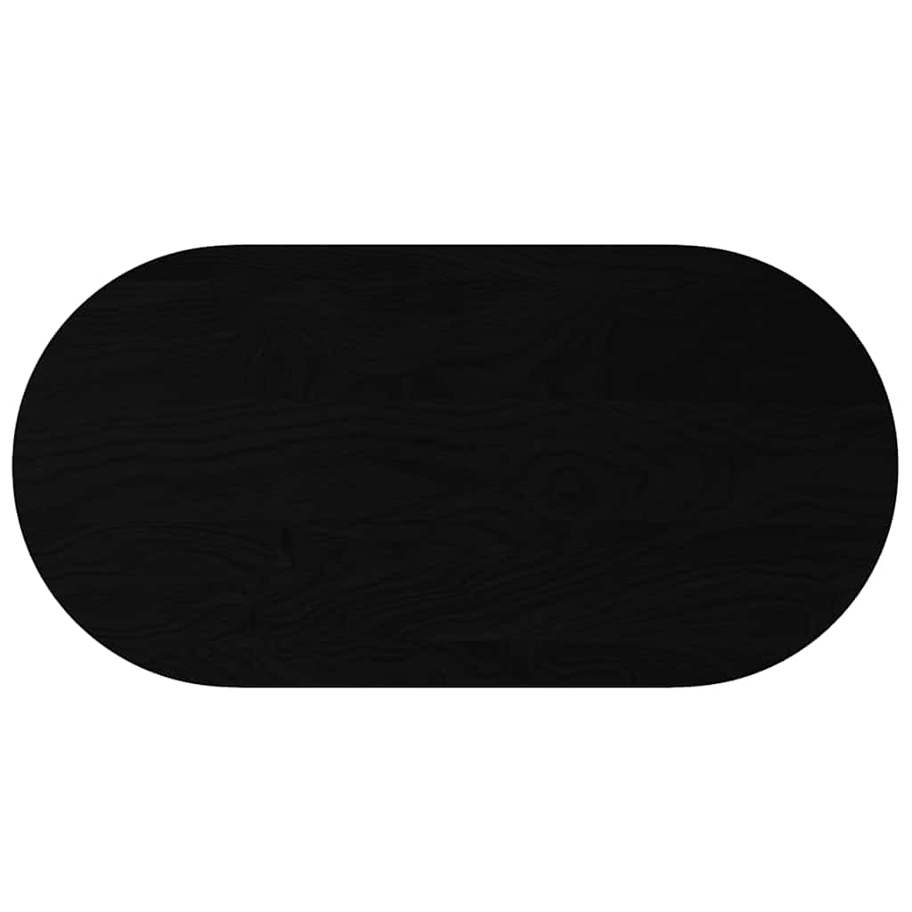 vidaXL Επιτραπέζια επιφάνεια Σκούρο Καφέ 120x60x2 εκ. Ξύλο Δρυός Οβάλ