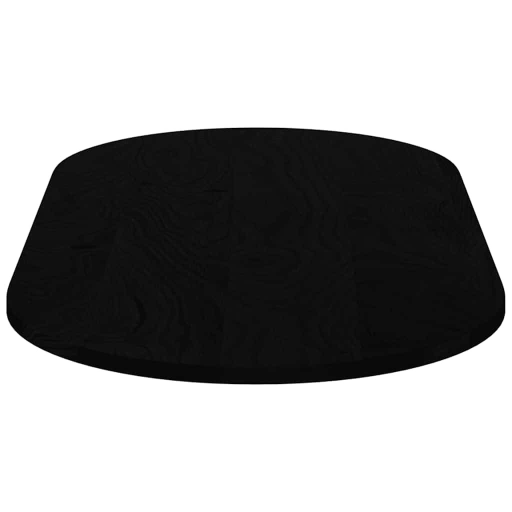 vidaXL Επιτραπέζια επιφάνεια Σκούρο Καφέ 120x60x2 εκ. Ξύλο Δρυός Οβάλ