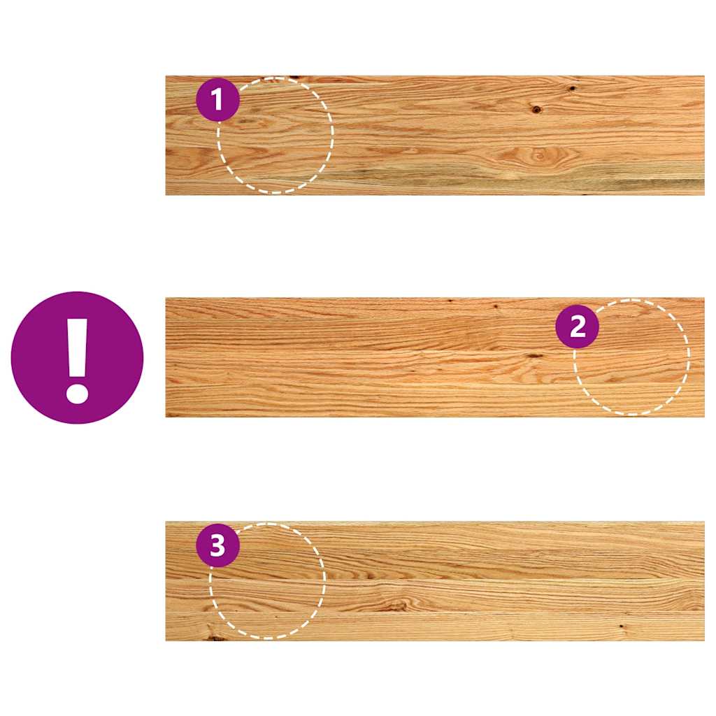 vidaXL Περβάζια παραθύρων 2 τεμ. Αν. Καφέ 90x20x2 εκ. Μασίφ Ξύλο Δρυός