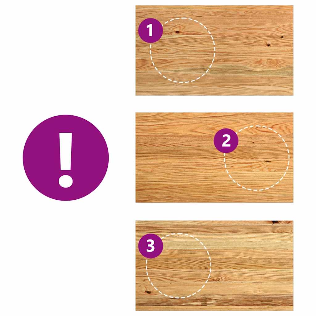 vidaXL Περβάζια παραθύρων 2 τεμ. Αν. Καφέ 70x40x2 εκ. Μασίφ Ξύλο Δρυός