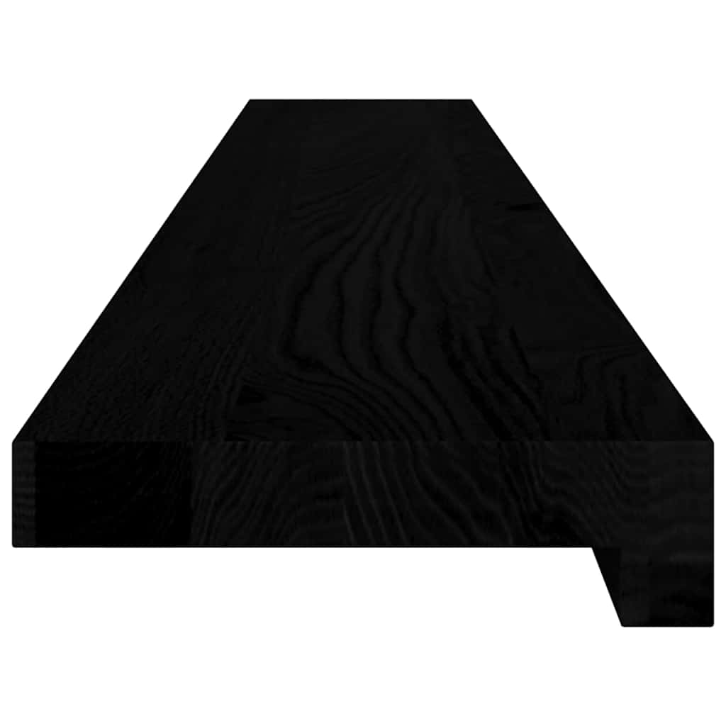 vidaXL Περβάζια παραθύρων 2 τεμ. Σκ. Καφέ 120x15x2εκ. Μασίφ Ξύλο Δρυός