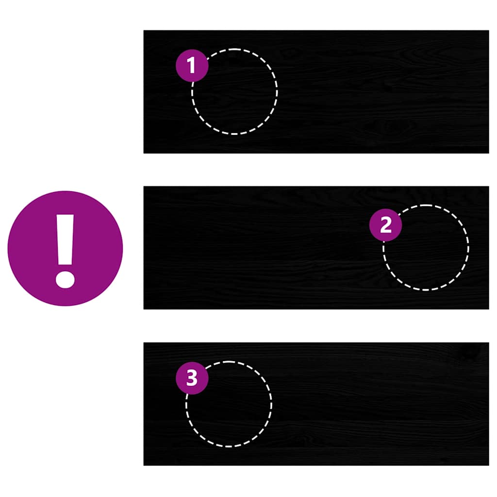 vidaXL Περβάζια παραθύρων 2 τεμ. Σκ. Καφέ 70x25x2 εκ. Μασίφ Ξύλο Δρυός