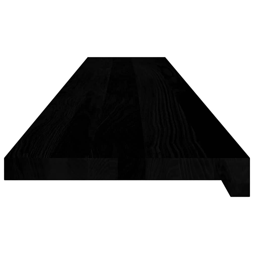 vidaXL Περβάζια παραθύρων 2 τεμ. Σκ. Καφέ 140x25x2εκ. Μασίφ Ξύλο Δρυός