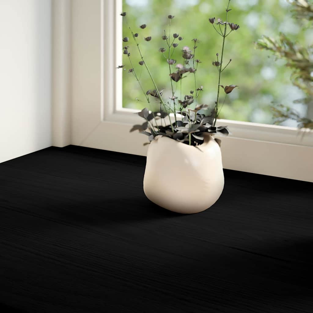 vidaXL Περβάζια παραθύρων 2 τεμ. Σκ. Καφέ 160x30x2εκ. Μασίφ Ξύλο Δρυός