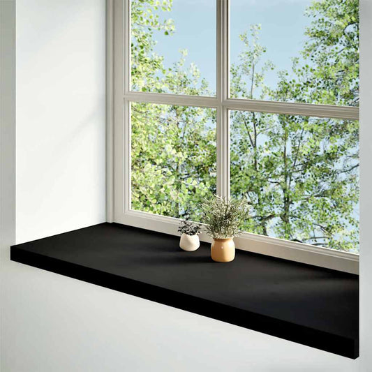 vidaXL Περβάζια παραθύρων 2 τεμ. Σκ. Καφέ 110x40x2εκ. Μασίφ Ξύλο Δρυός