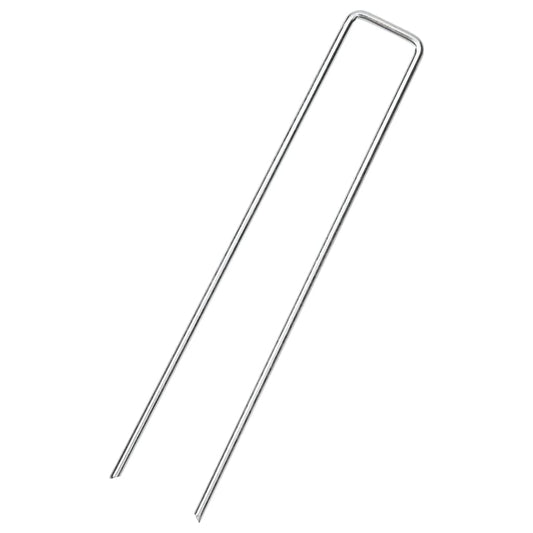 vidaXL Στηρίγματα Εδάφους Σχήμα U 25 τεμ. 20x3,5 εκ. Γαλβαν. Ατσάλι