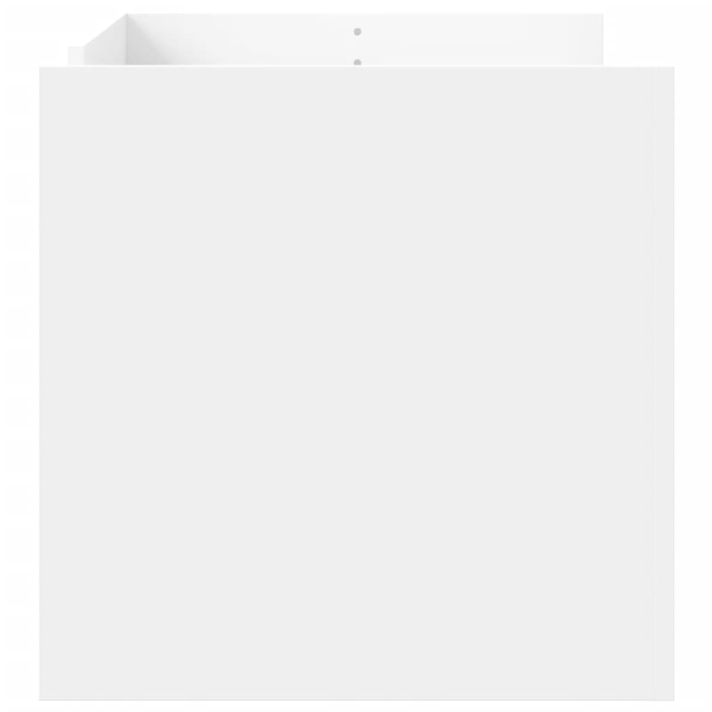 vidaXL Τραπεζάκι Σαλονιού Λευκό 100x50x50 εκ. Επεξεργασμένο Ξύλο