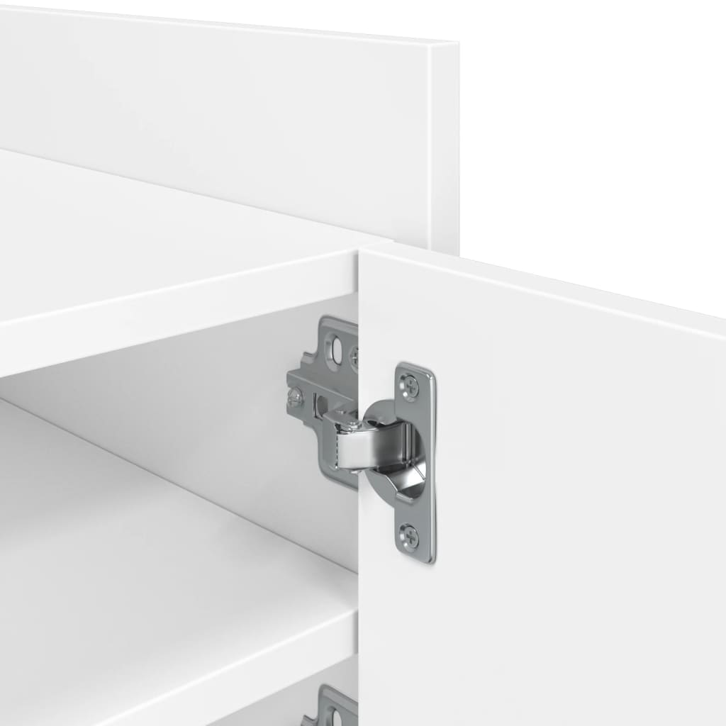 vidaXL Έπιπλο Τηλεόρασης Λευκό 80x35x40 εκ. Επεξεργασμένο Ξύλο