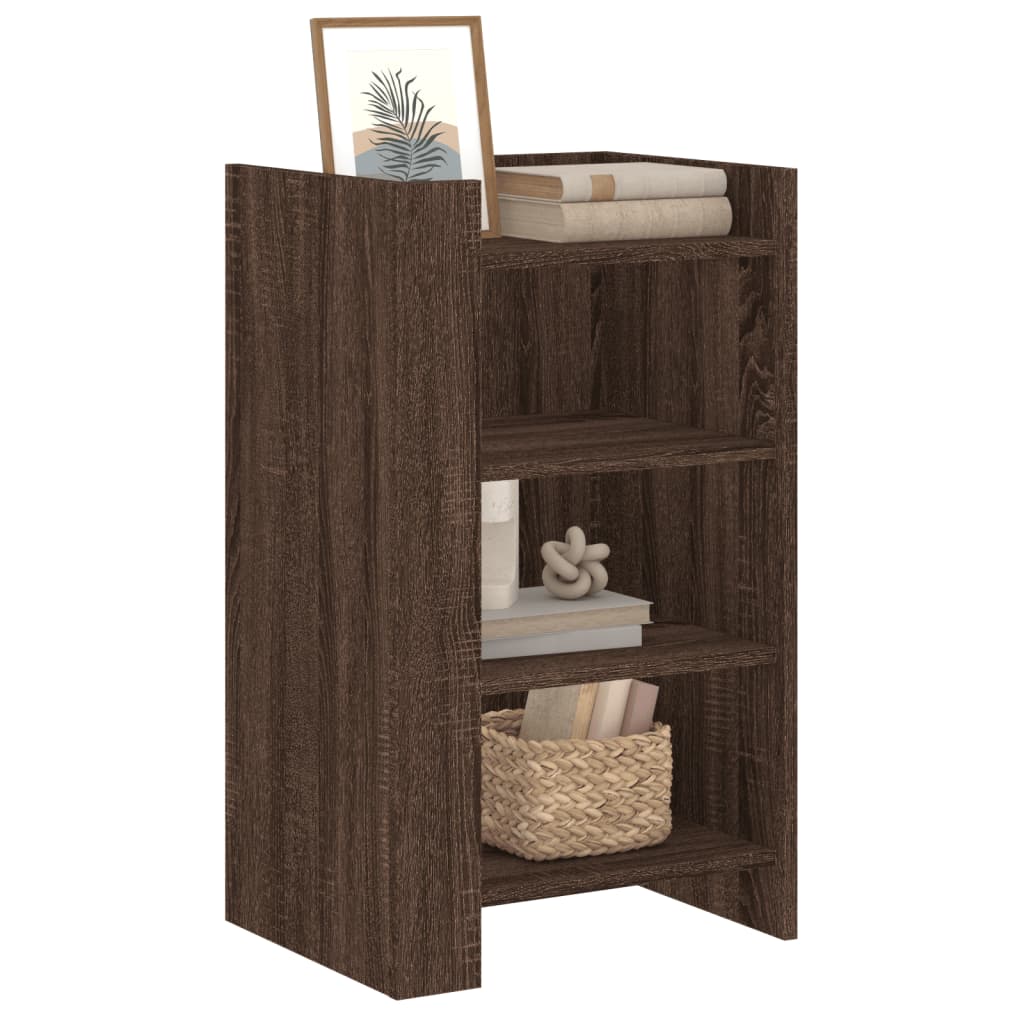 vidaXL Μπουφές Καφέ Δρυς 45x35x75 εκ. από Επεξεργασμένο Ξύλο