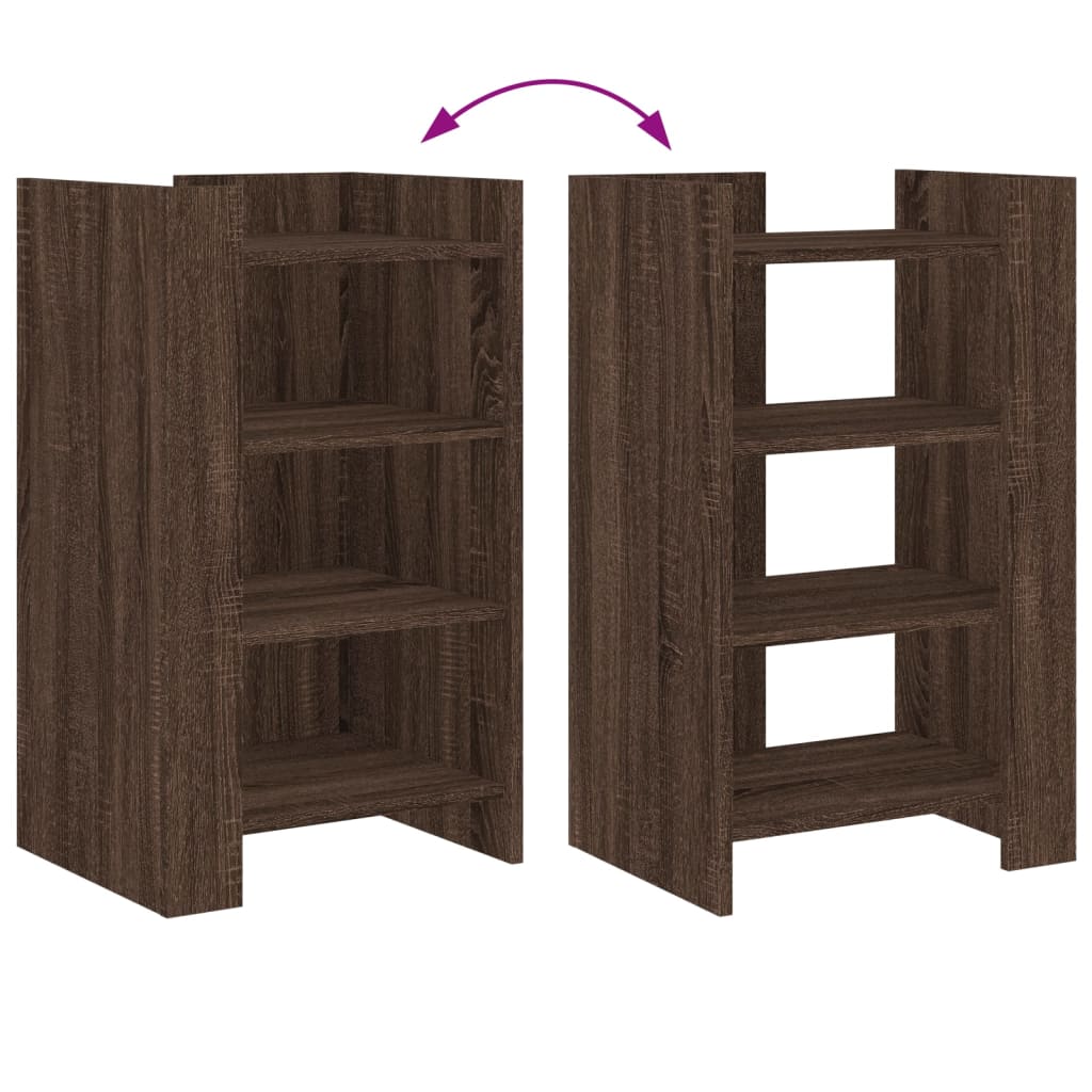 vidaXL Μπουφές Καφέ Δρυς 45x35x75 εκ. από Επεξεργασμένο Ξύλο