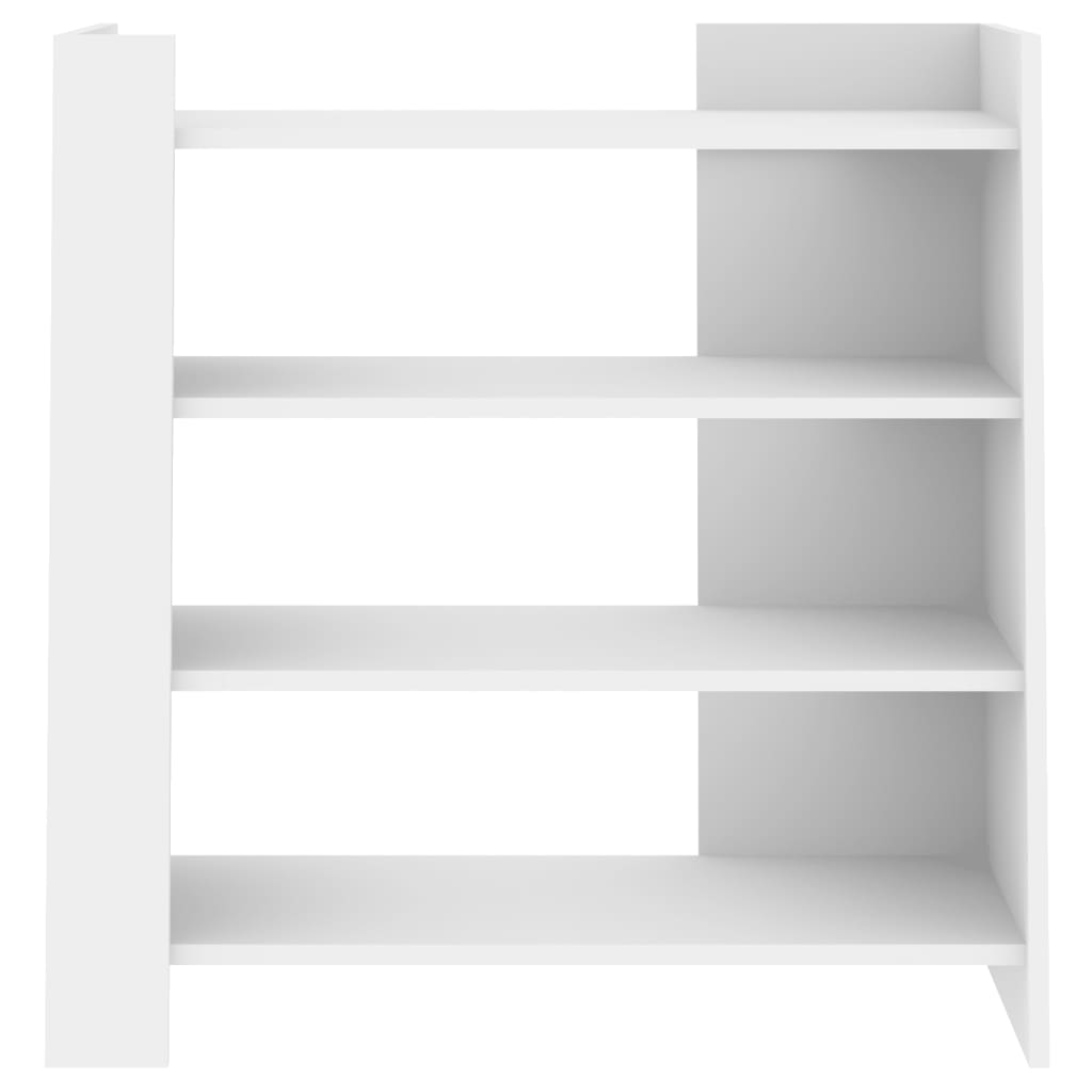 vidaXL Ραφιέρα Λευκή 73,5x35x75 εκ. από Επεξεργασμένο Ξύλο