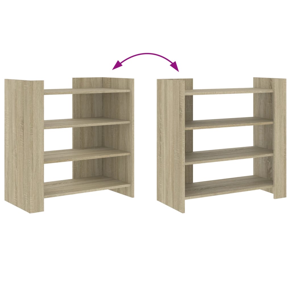 vidaXL Ντουλάπι Sonoma Δρυς 73,5x35x75 εκ. από Επεξεργασμένο Ξύλο