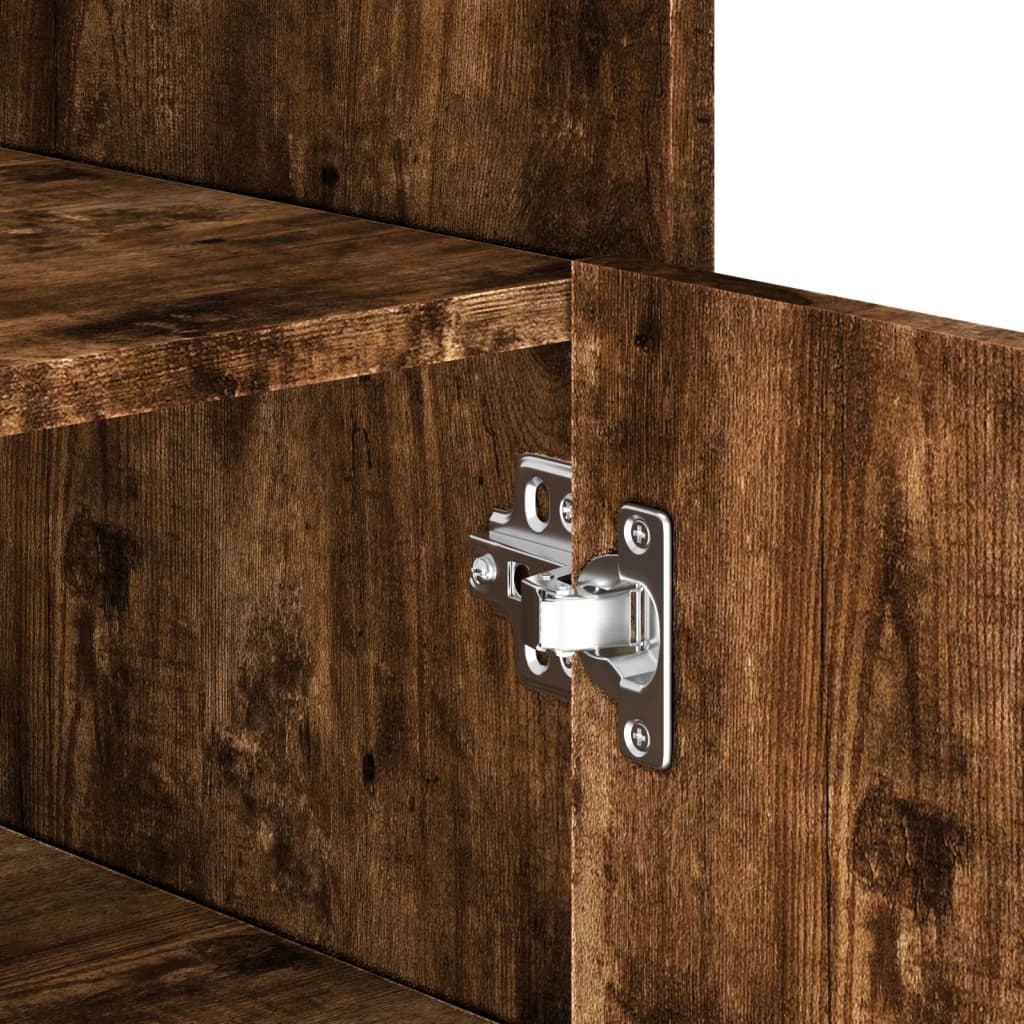 vidaXL Συρταριέρα Καπνιστή Δρυς 45x35x75 εκ. από Επεξεργ. Ξύλο