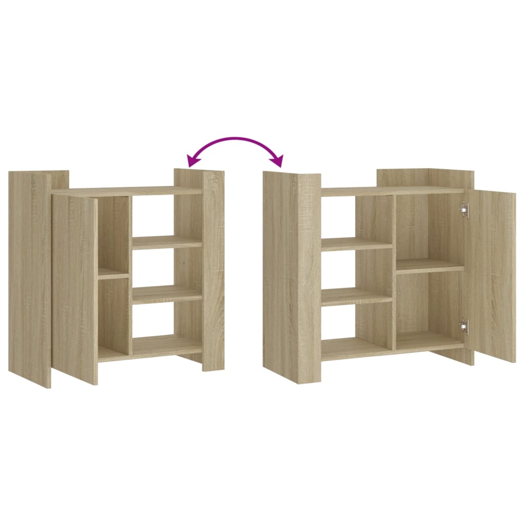 vidaXL Ντουλάπι Sonoma Δρυς 73,5x35x75 εκ. από Επεξεργασμένο Ξύλο