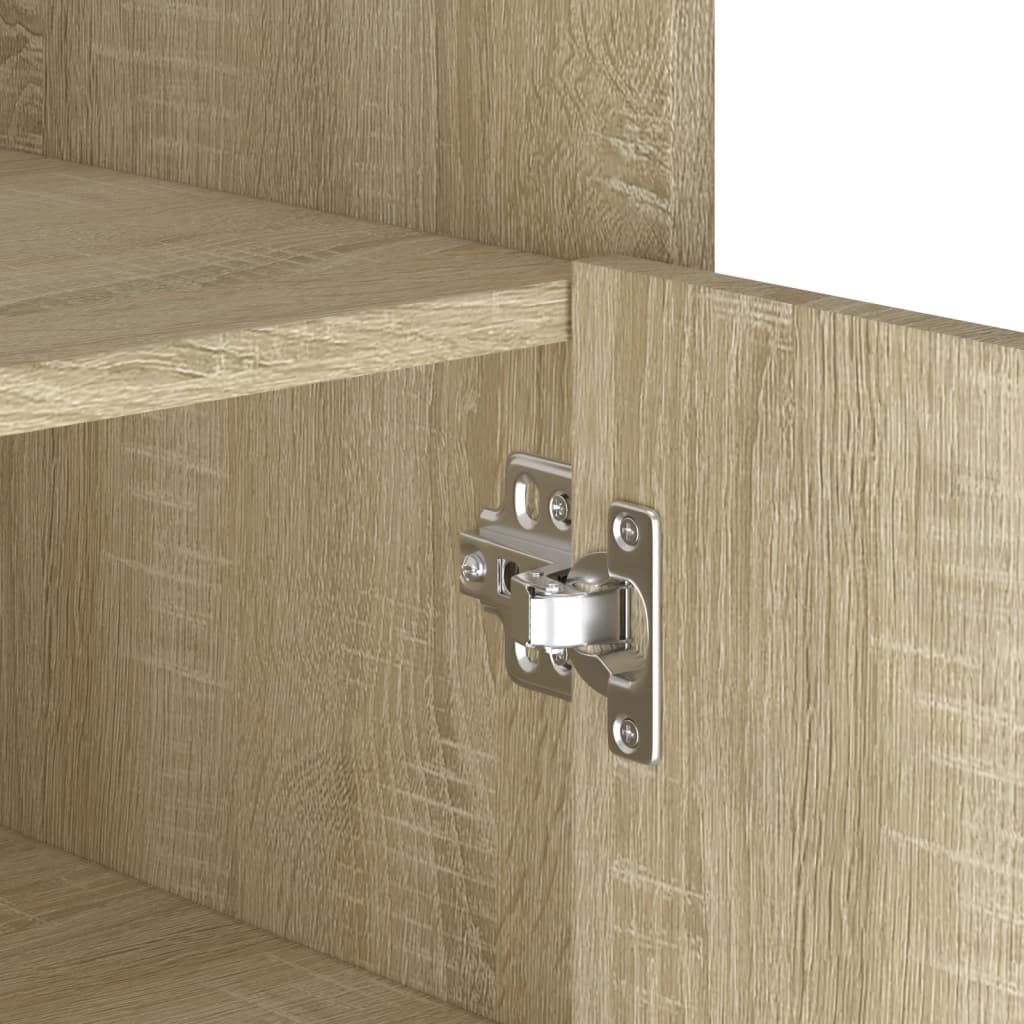 vidaXL Ντουλάπι Sonoma Δρυς 73,5x35x75 εκ. από Επεξεργασμένο Ξύλο
