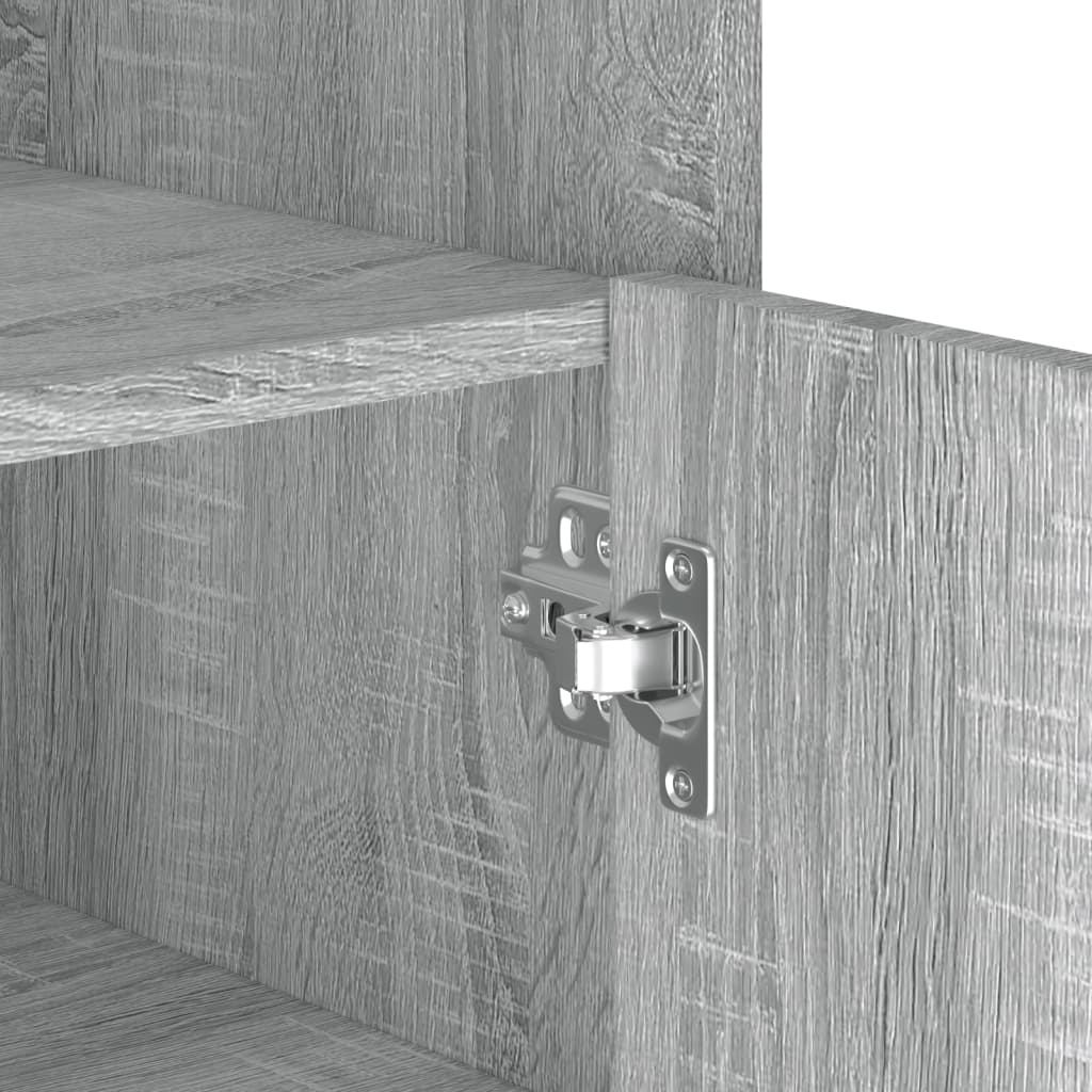 vidaXL Ντουλάπι Γκρι Sonoma 73,5x35x75 εκ. από Επεξεργασμένο Ξύλο