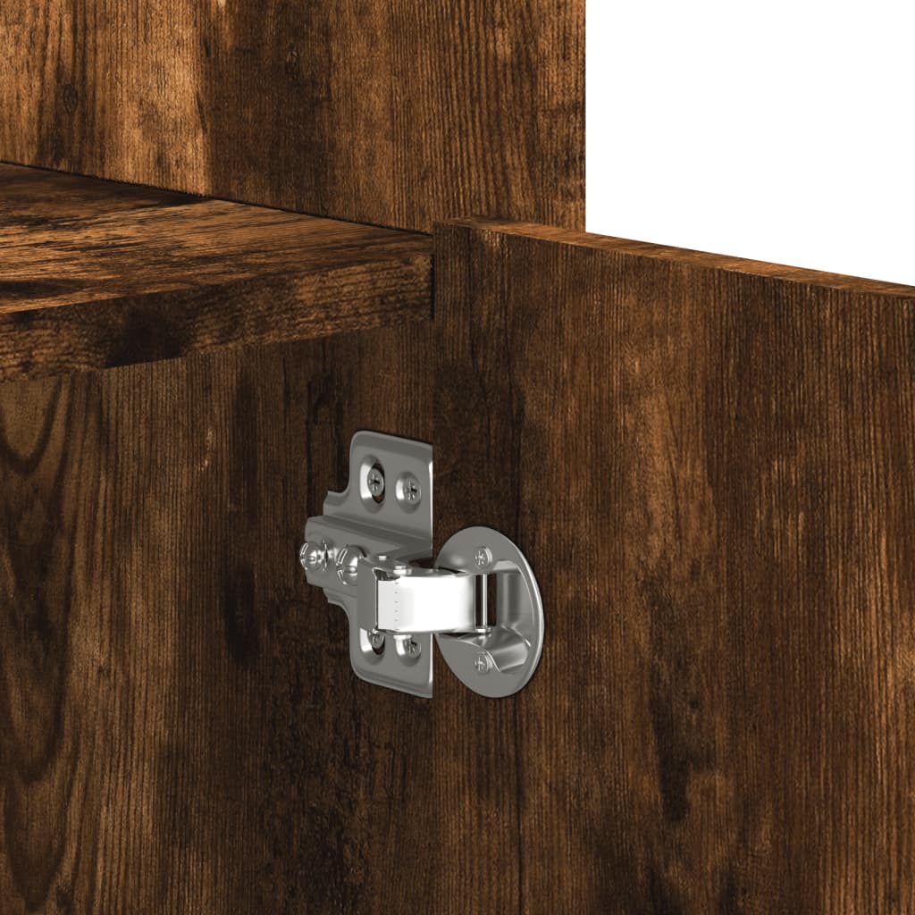 vidaXL Ντουλάπι Καπνιστή Δρυς 100x35x75 εκ. από Επεξεργασμένο Ξύλο