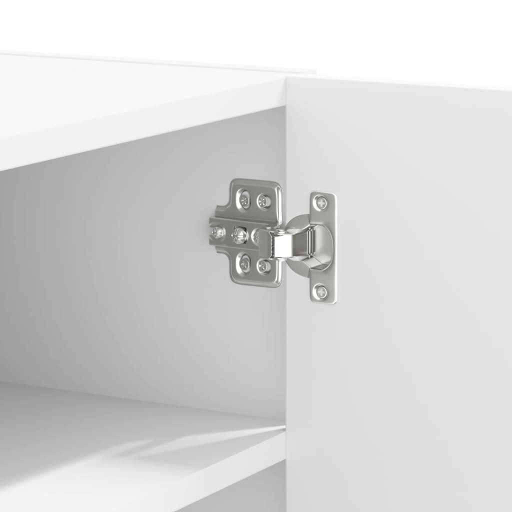 vidaXL Ντουλάπι Τοίχου Λευκό 75 x 35 x 60 εκ. από Επεξεργασμένο Ξύλο