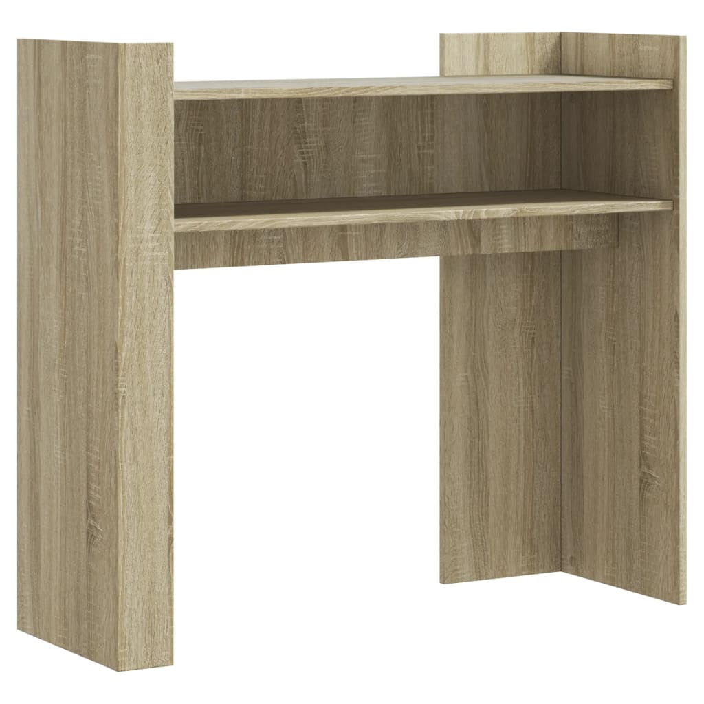 vidaXL Τραπέζι Κονσόλα Sonoma Δρυς 100x35x90 εκ. Επεξεργασμένο Ξύλο