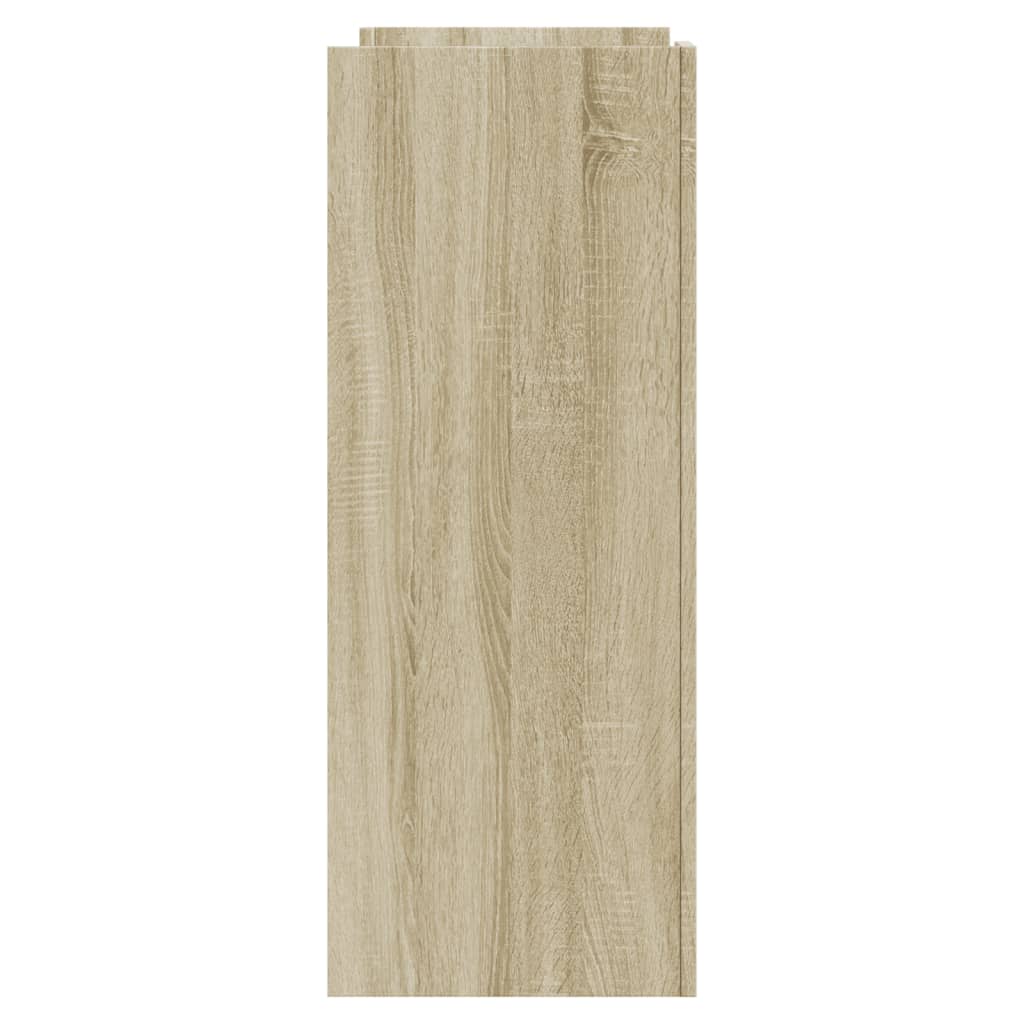 vidaXL Τραπέζι Κονσόλα Sonoma Δρυς 100x35x90 εκ. Επεξεργασμένο Ξύλο