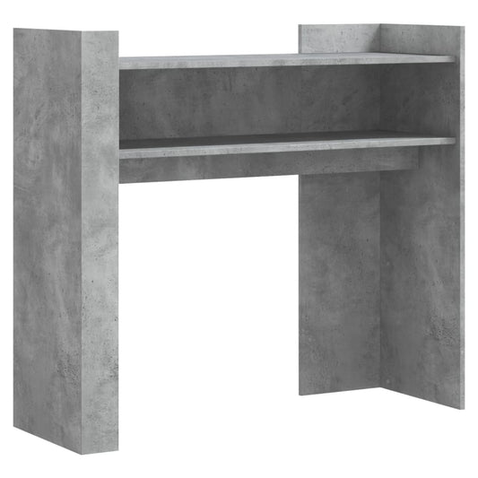 vidaXL Τραπεζάκι Κονσόλα Γκρι Σκυρ. 100x35x90 εκ. από Επεξ. Ξύλο