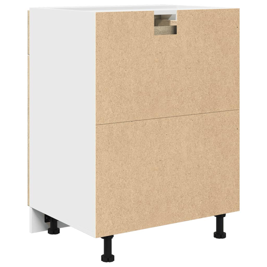 vidaXL Ντουλάπι με Συρτάρι Lyon Sonoma Δρυς 60x46x81,5 εκ. Επεξ. Ξύλο