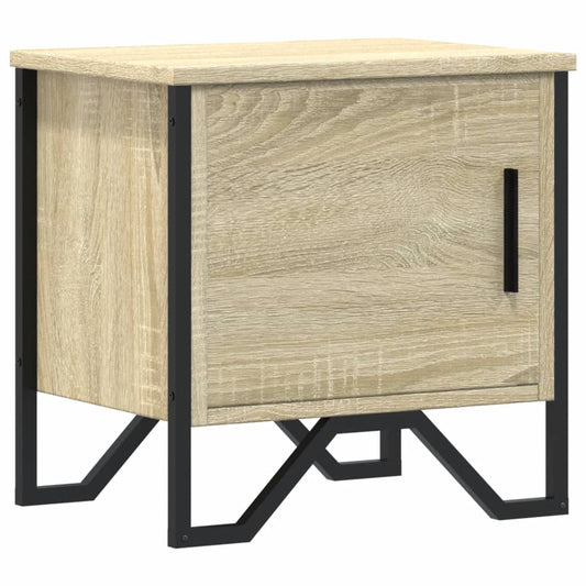 vidaXL Κομοδίνο Χρώμα Sonoma Δρυς 40 x 30 x 40 εκ. από Επεξ. Ξύλο