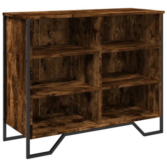 vidaXL Ντουλάπι Καπνιστή Δρυς 91x35,5x74,5 εκ. Επεξεργασμένο Ξύλο