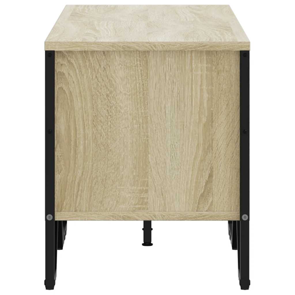 vidaXL Έπιπλο Τηλεόρασης Sonoma Δρυς 122x34x41 εκ. Επεξεργασμένο Ξύλο