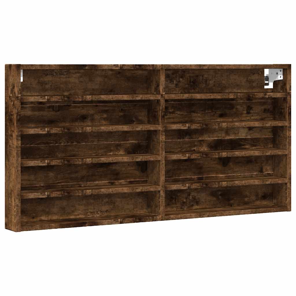 vidaXL Βιτρίνα Καπνιστή Δρυς 100x8,5x50 εκ. από Επεξεργασμένο Ξύλο
