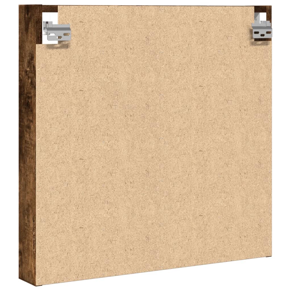 vidaXL Βιτρίνα Καπνιστή Δρυς 60x8,5x58 εκ. από Επεξεργασμένο Ξύλο