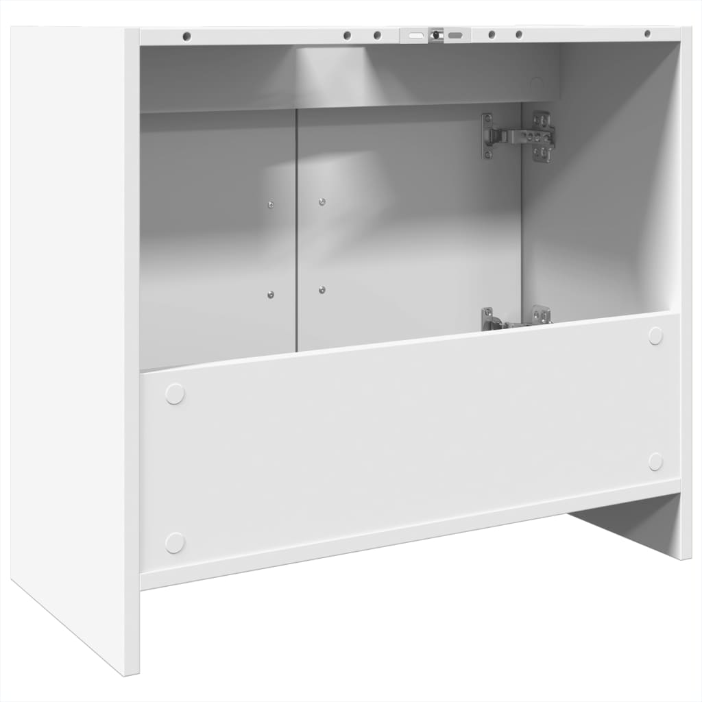 vidaXL Ντουλάπι Νιπτήρα Λευκό 63x29x55 εκ. Επεξ. Ξύλο