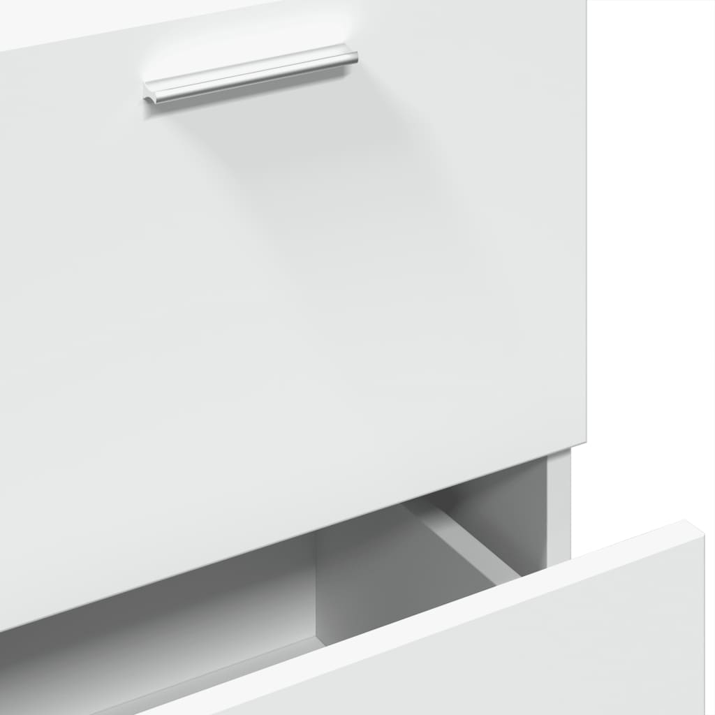 vidaXL Ντουλάπι Νιπτήρα Λευκό 40x37x59 εκ. Επεξεργασμένο Ξύλο