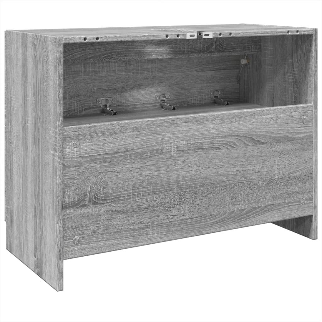 vidaXL Ντουλάπι Νιπτήρα Grey Sonoma 78x37x59 εκ. Επεξεργασμένο Ξύλο