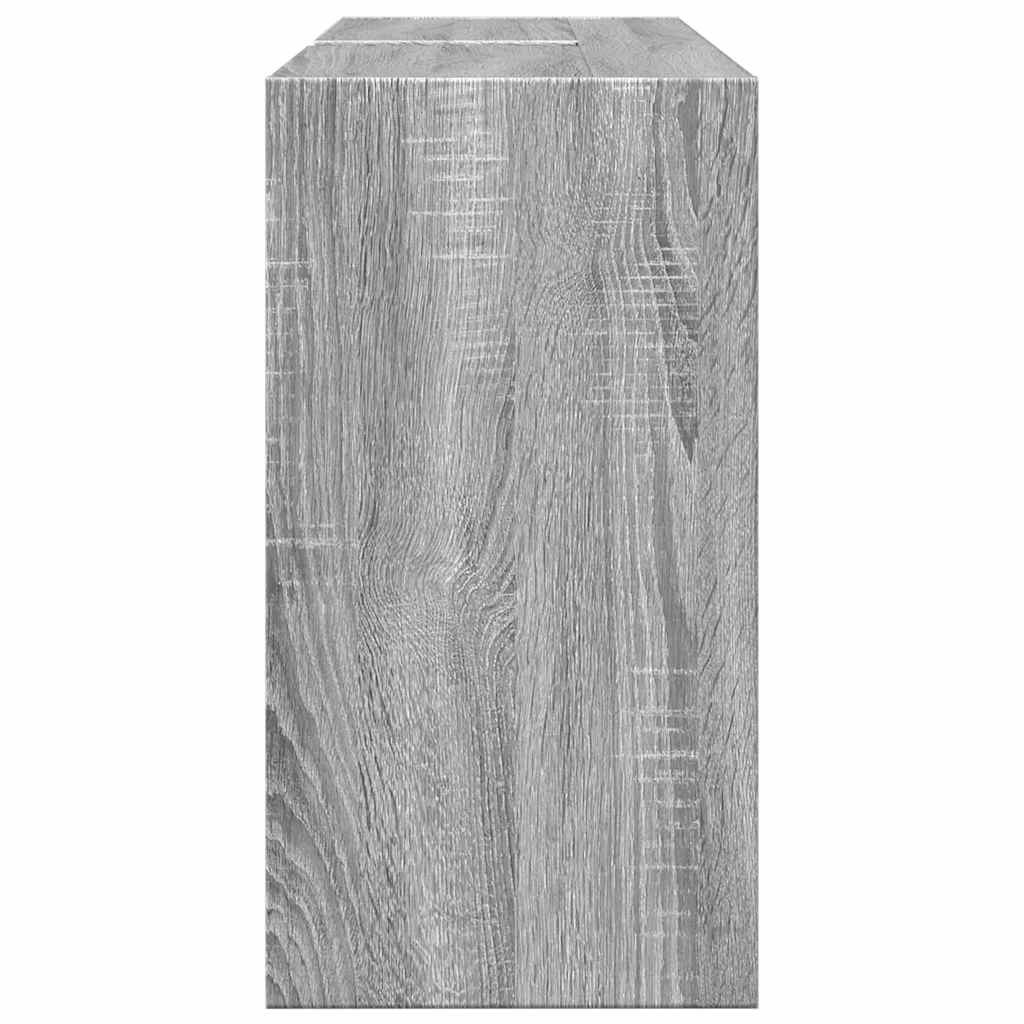vidaXL Ντουλάπι Νιπτήρα Grey Sonoma 90x29x55 εκ. Επεξεργασμένο Ξύλο
