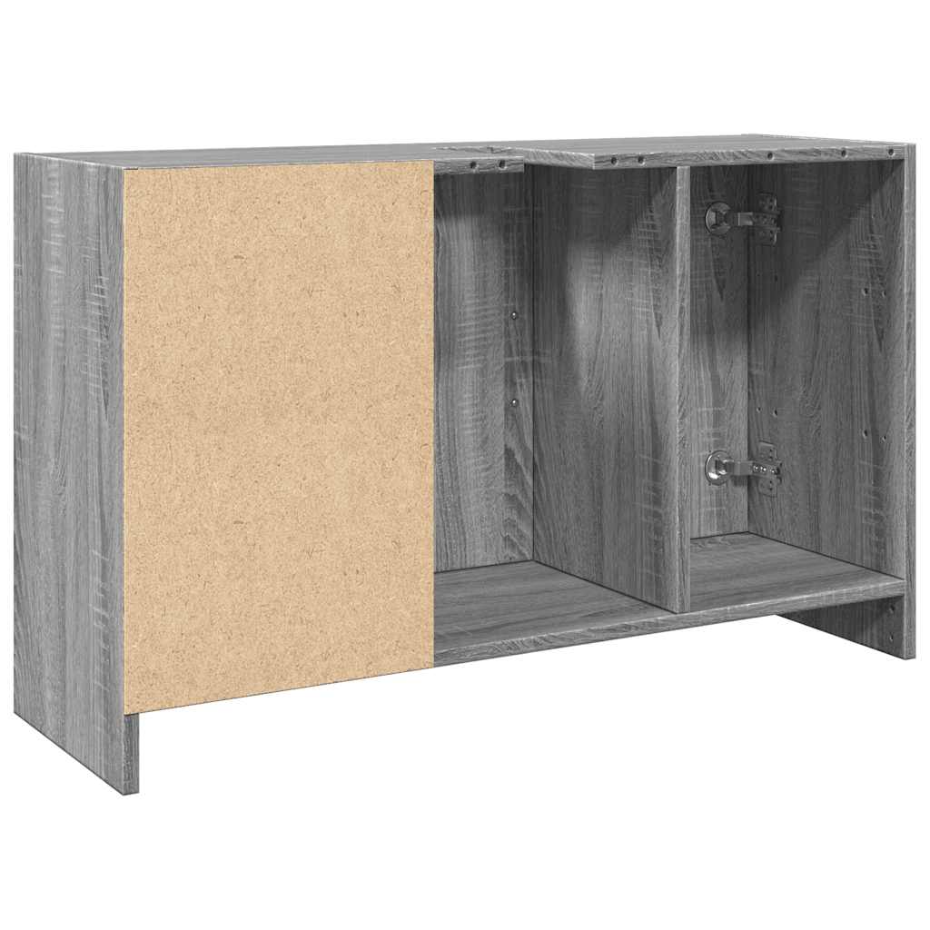 vidaXL Ντουλάπι Νιπτήρα Grey Sonoma 90x29x55 εκ. Επεξεργασμένο Ξύλο