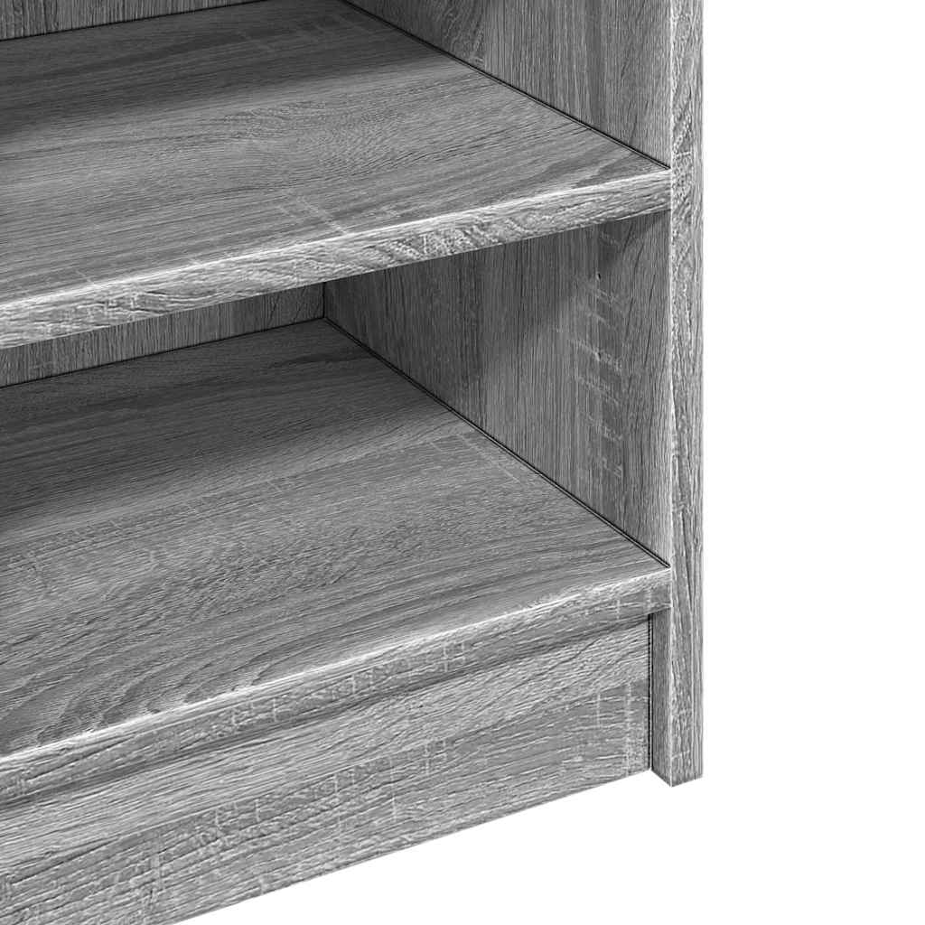 vidaXL Ντουλάπι Νιπτήρα Grey Sonoma 90x29x55 εκ. Επεξεργασμένο Ξύλο