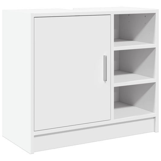 vidaXL Ντουλάπι Νιπτήρα Λευκό 63x29x55 εκ. Επεξ. Ξύλο