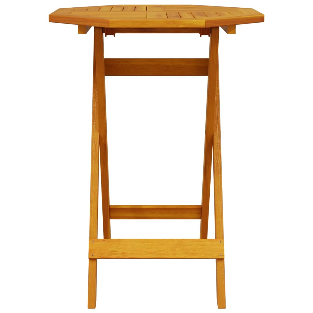 vidaXL Τραπεζαρία Bistro Πτυσσόμενη Σετ 3 τεμ. από Μασίφ Ξύλο Ακακίας