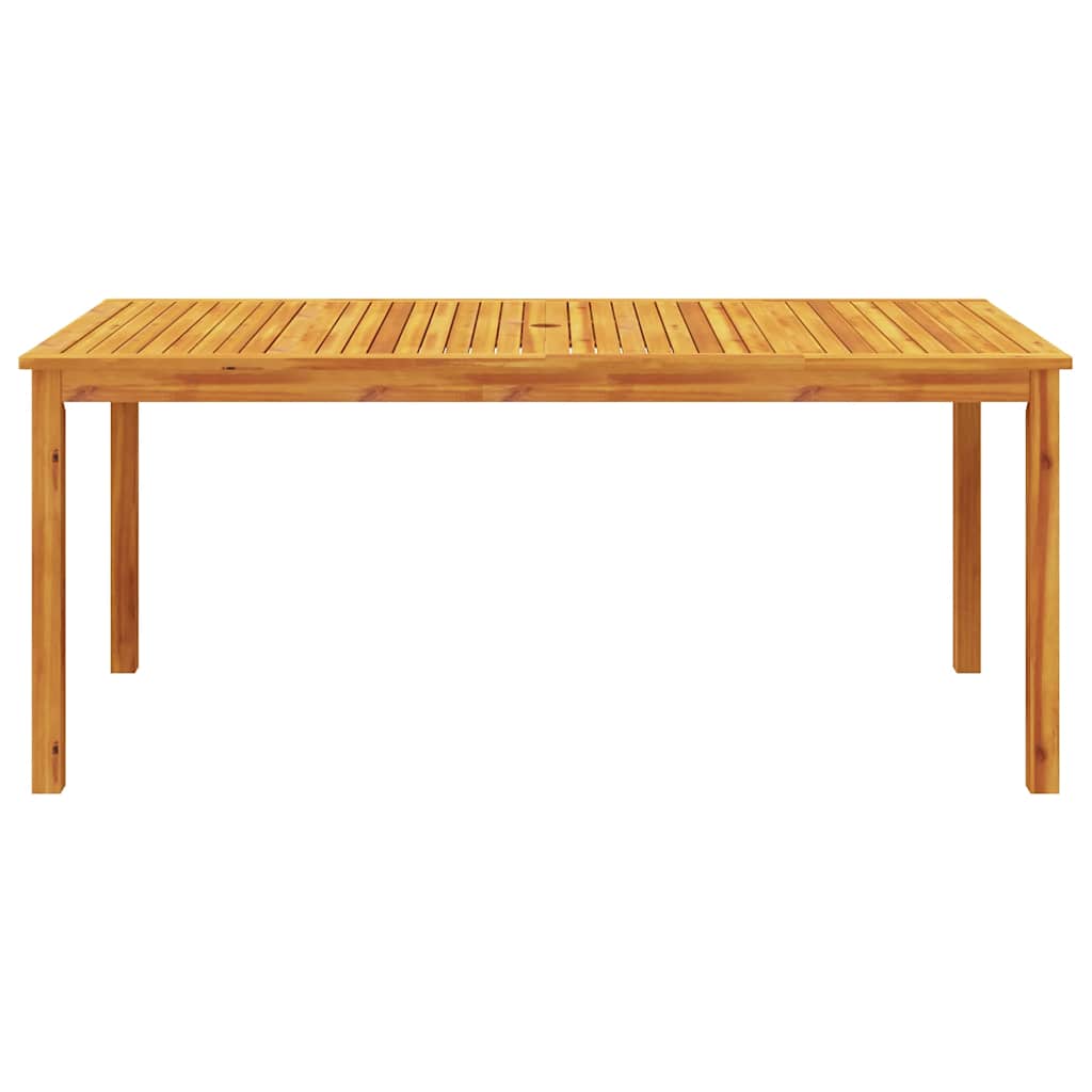 vidaXL Σετ Τραπεζαρίας Κήπου 7 Τεμαχίων 180x90x75 εκ. από Μασίφ Ξύλο Ακακίας