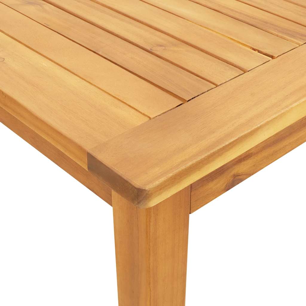 vidaXL Σετ Τραπεζαρίας Κήπου 7 Τεμαχίων 180x90x75 εκ. από Μασίφ Ξύλο Ακακίας