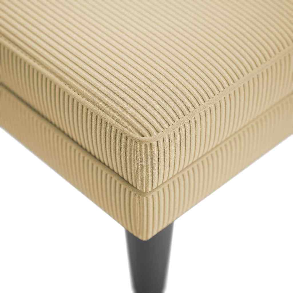 vidaXL Σαλόνι ξαπλώστρας με μαξιλάρι πρασινογκρί ύφασμα