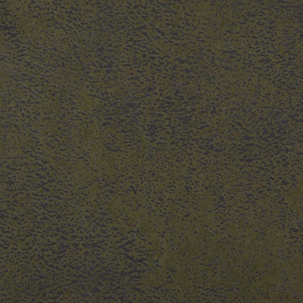 vidaXL Ανάκλιντρο Σκούρο Πράσινη Υφασμάτινο Μαξιλάρι Συνθετικό Δέρμα