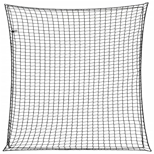 vidaXL Δίχτυ για Τρέιλερ με Ελαστικό Σχοινί Μαύρο 4x4 μ. από PP