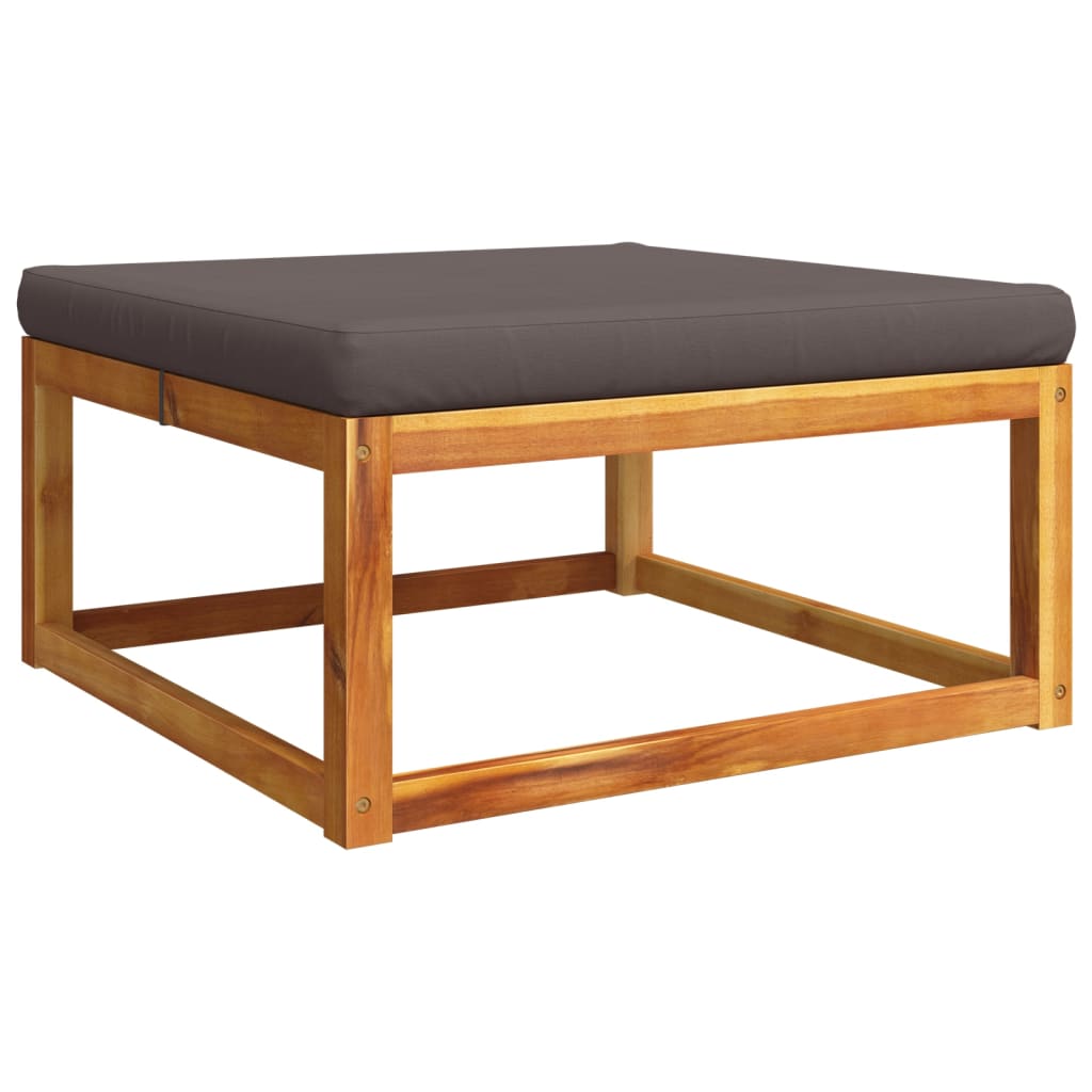 vidaXL Σαλόνι Κήπου Σετ 6 Τεμαχίων από Μασίφ Ξύλο Ακακίας με Μαξιλάρια