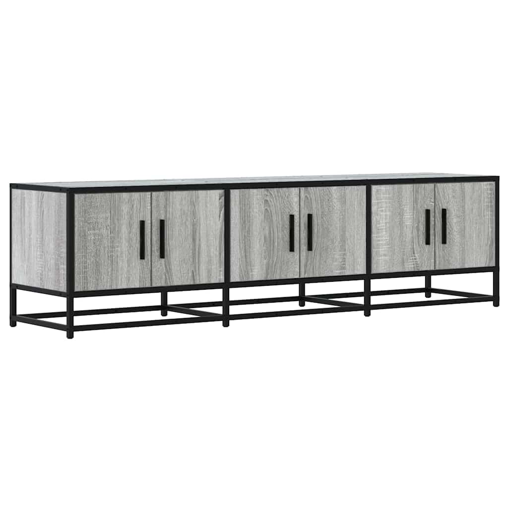 vidaXL Έπιπλο Τηλεόρασης Γκρι Sonoma 150x35x41 εκ. Επεξ. Ξύλο