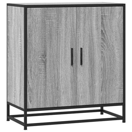 vidaXL Sideboard Sonoma Oak 68x35x76cm Κατασκευασμένο ξύλο και μέταλλο