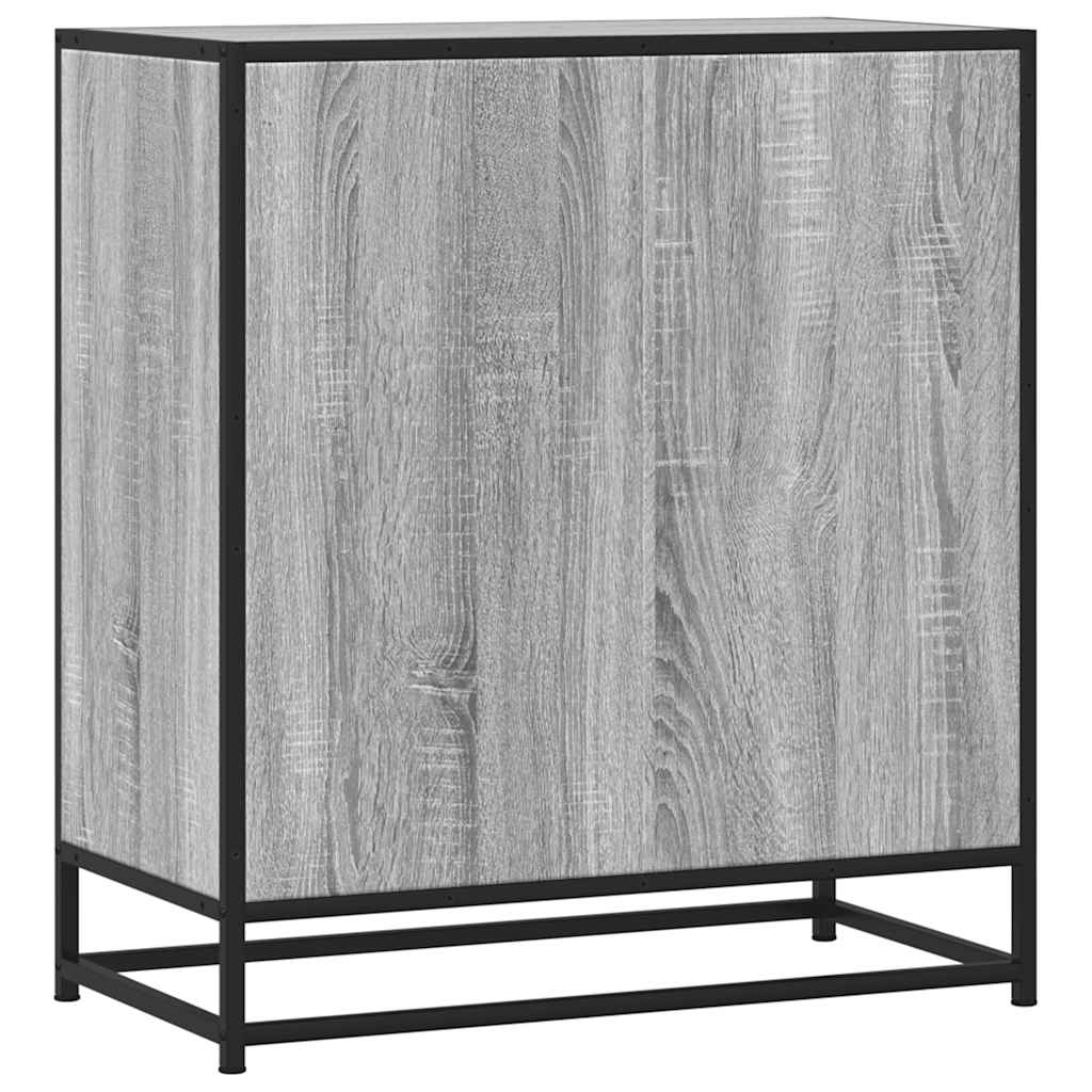 vidaXL Sideboard Sonoma Oak 68x35x76cm Κατασκευασμένο ξύλο και μέταλλο
