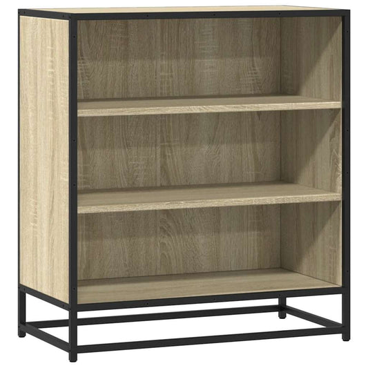 vidaXL Sideboard Sonoma Oak 68x35x76cm Κατασκευασμένο ξύλο και μέταλλο